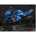 LUIMOTO (Sport) Passenger Seat Covers for the SUZUKI GSX-R1000 (2017+)